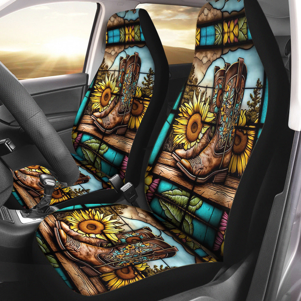 Vintage Country Boots Pferdeliebhaber Pferdesitzbezüge