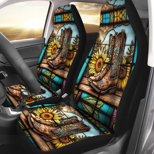 Vintage Country Boots Pferdeliebhaber Pferdesitzbezüge