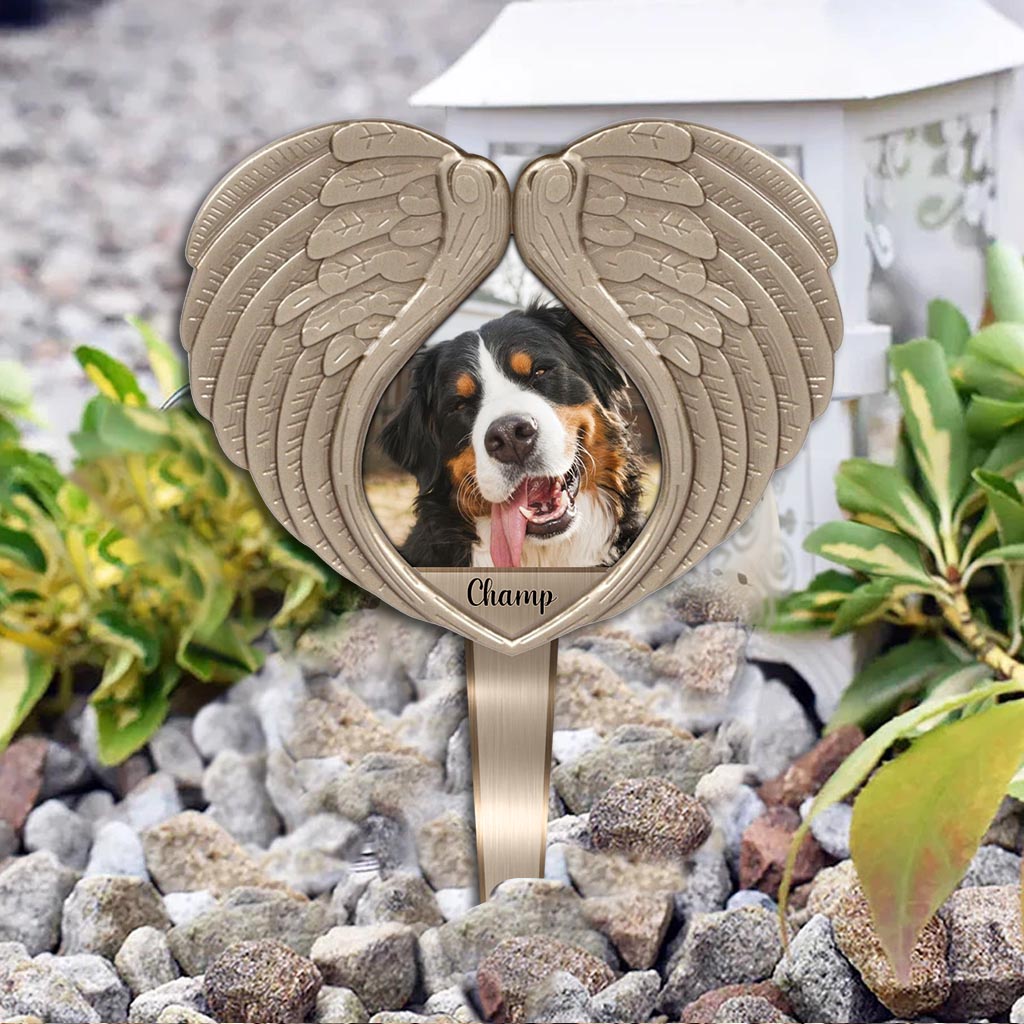 Don't Cry For Me - Personalized Christmas Dog Acrylic Plaque Stake (Printed On 1 Side)