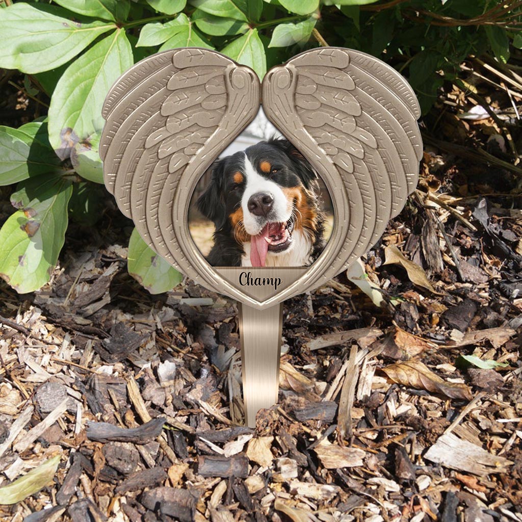 Don't Cry For Me - Personalized Christmas Dog Acrylic Plaque Stake (Printed On 1 Side)