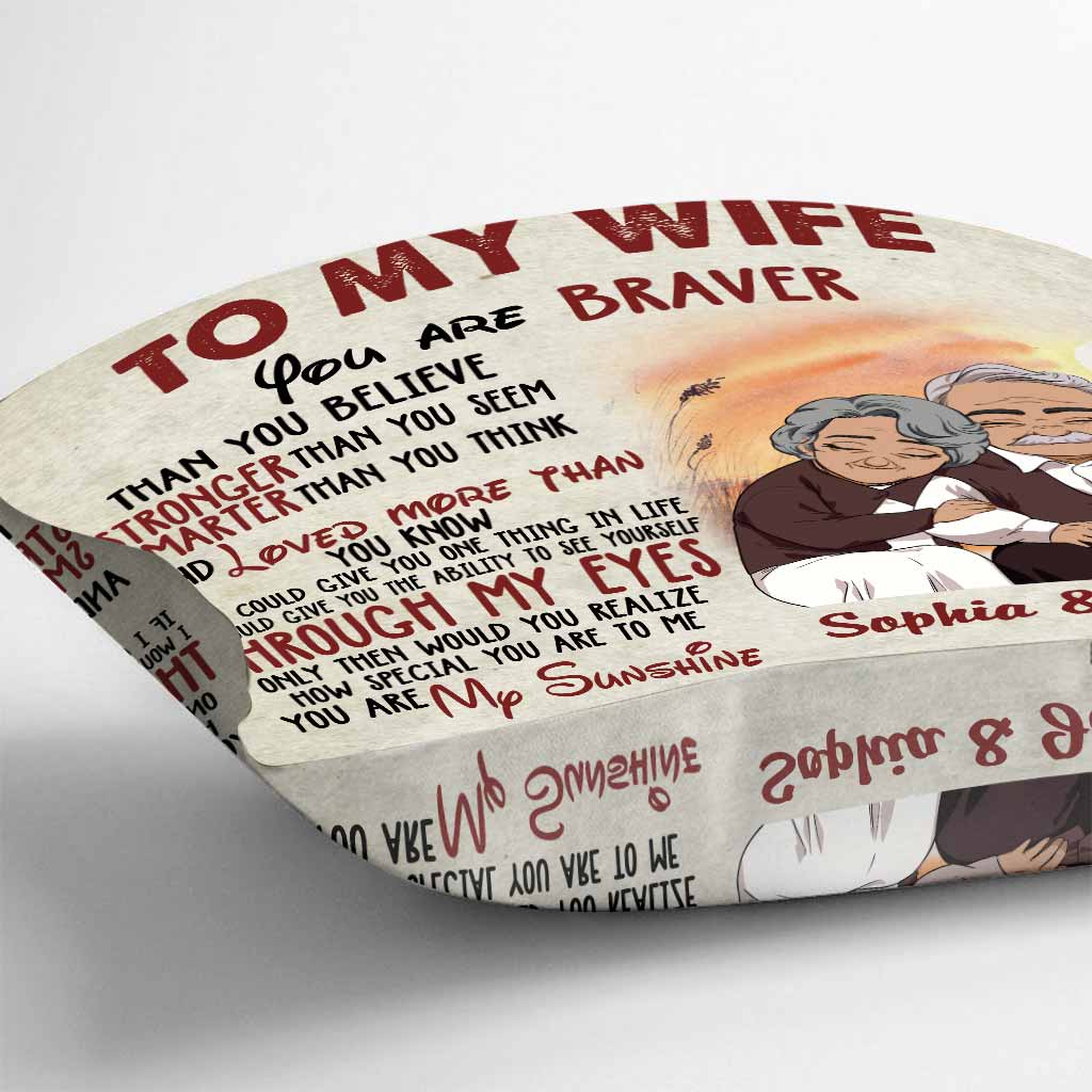 Du bist mein Sonnenschein – Personalisiertes Pärchenkissen