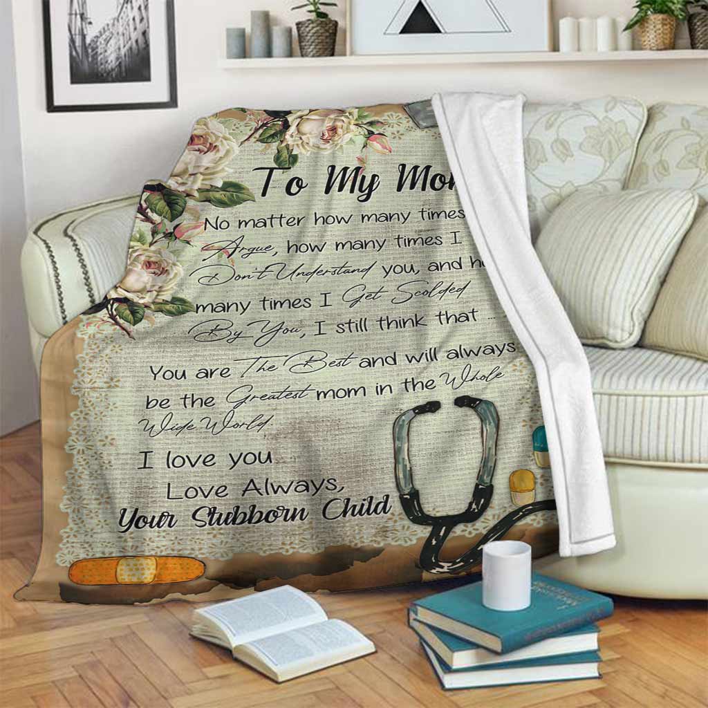 Für meine Mutter – Krankenschwesterdecke