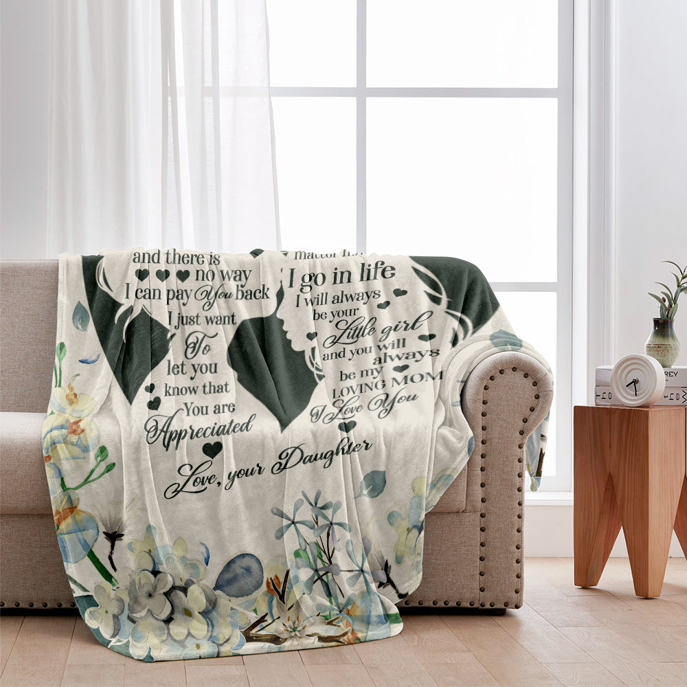 Für meine Mama – Personalisierte Muttertagsdecke