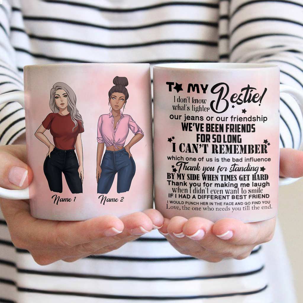 Für meine beste Freundin – personalisierte Tasse