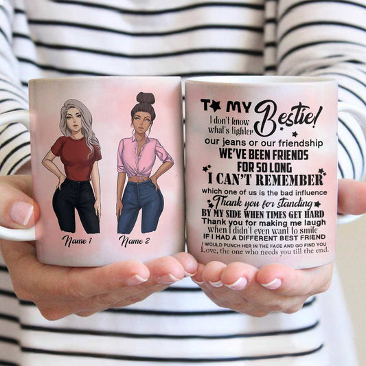 Für meine beste Freundin – personalisierte Tasse