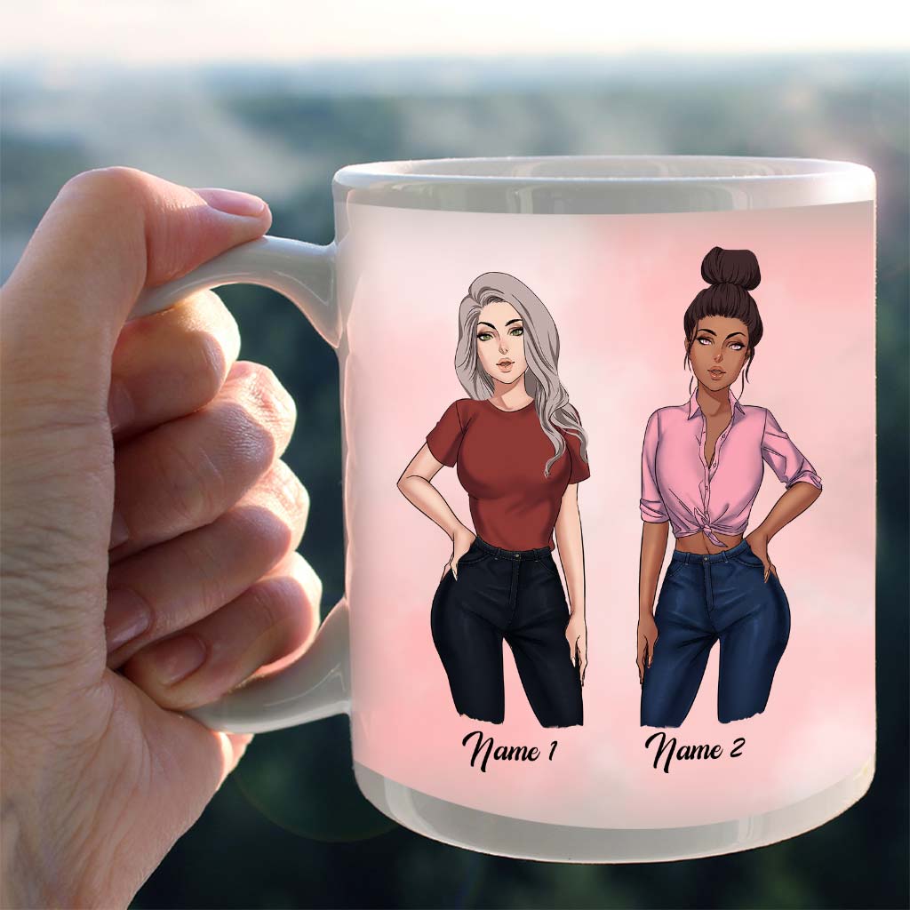 Für meine beste Freundin – personalisierte Tasse
