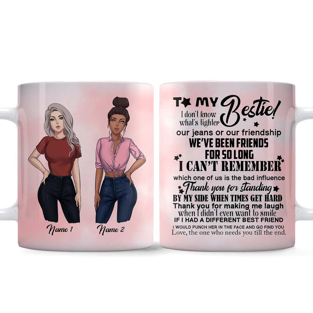 Für meine beste Freundin – personalisierte Tasse