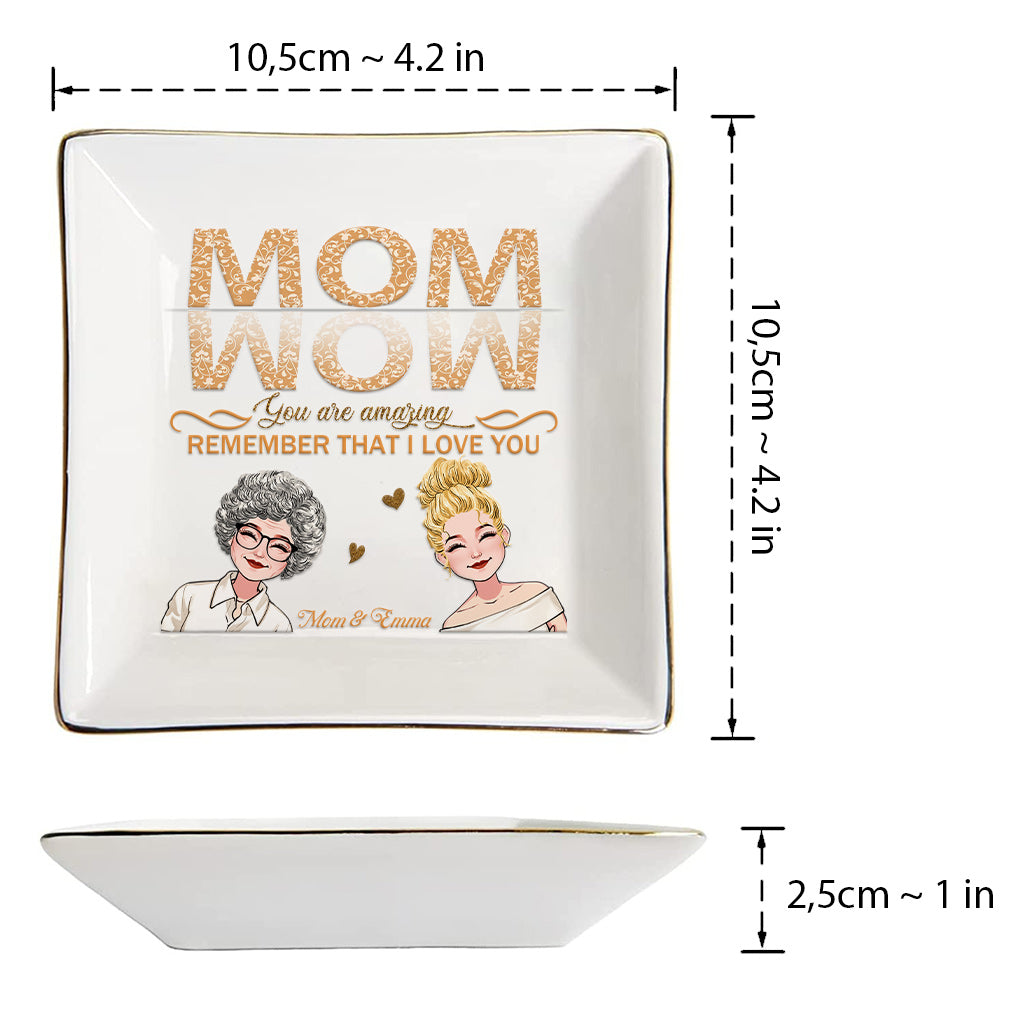 Wow Mama, du bist fantastisch! – Personalisierte Schmuckschale zum Muttertag