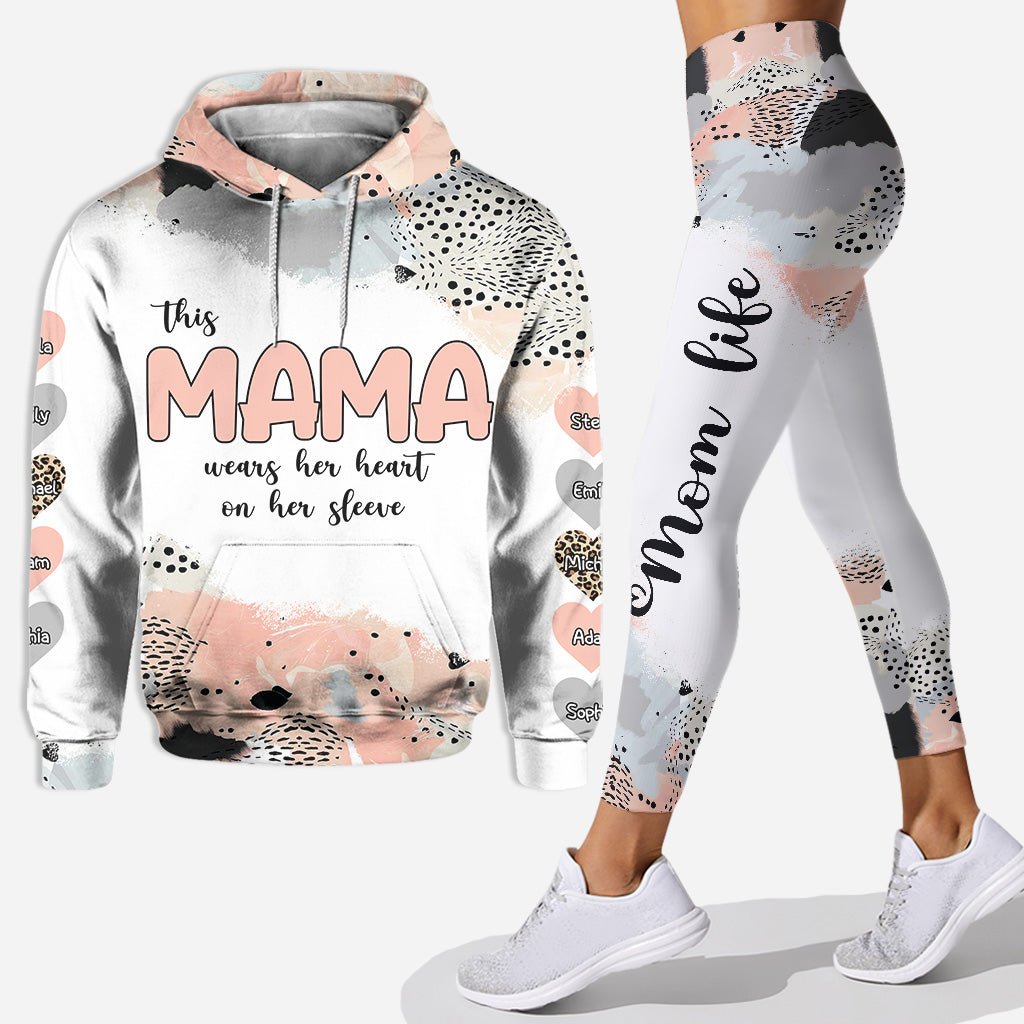 Mama Oma – Personalisierter Muttertags-Hoodie und Leggings