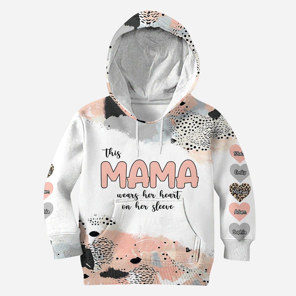 Mama Oma – Personalisierter Muttertags-Hoodie und Leggings