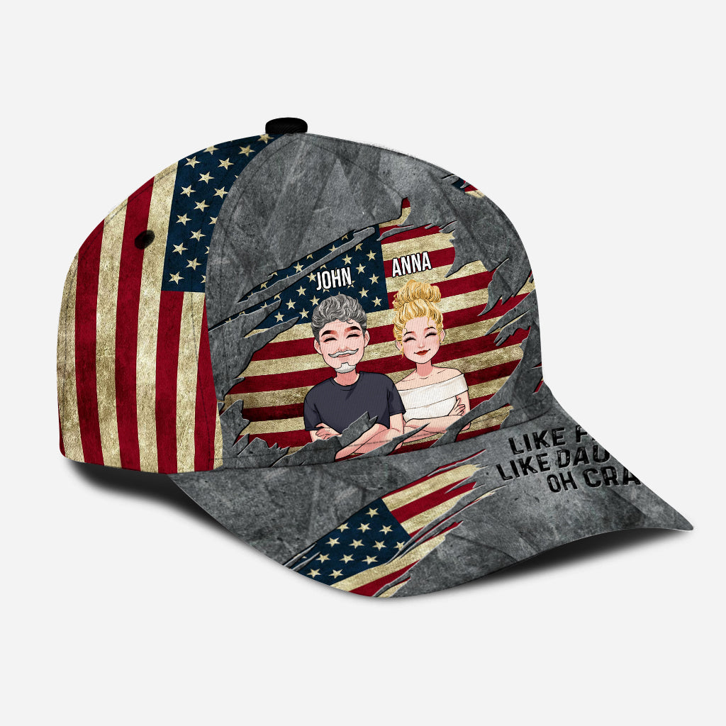 Like Father Like Daughter - Personalized Father Classic Cap