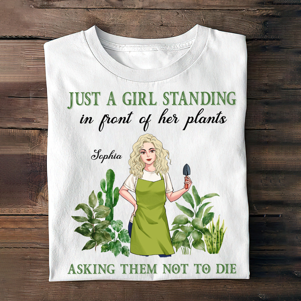 Gärtnerin – Personalisiertes Garten-T-Shirt und Hoodie