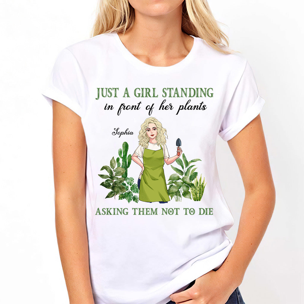 Gärtnerin – Personalisiertes Garten-T-Shirt und Hoodie