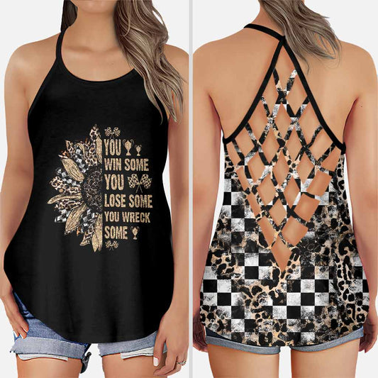 Du gewinnst etwas - Racing Cross Tanktop