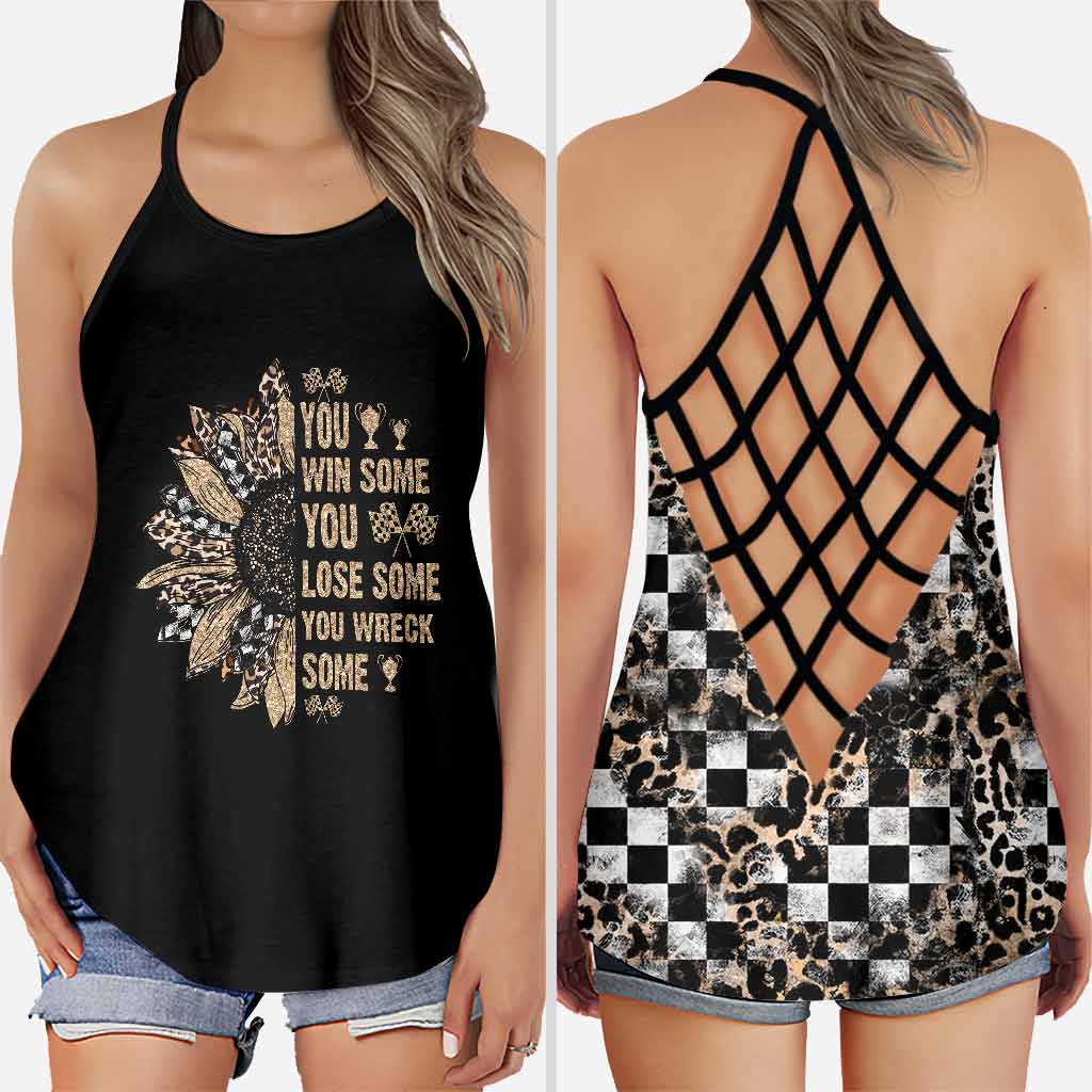 You Win Some - Racing Cross Tank Top
