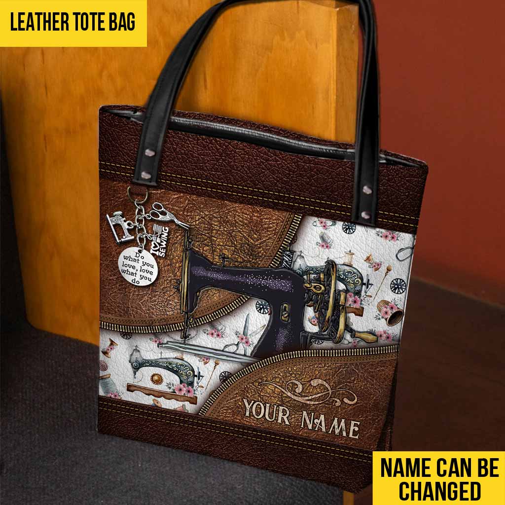 Personalisierte Tragetasche „Nähen ist meine Therapie“