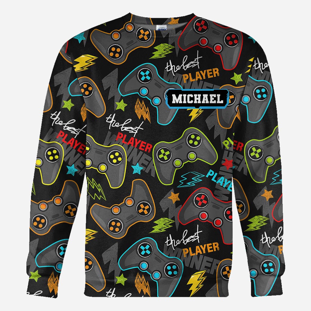 Ich habe mein Spiel pausiert, um hier zu sein – Personalisiertes Videospiel-Shirt