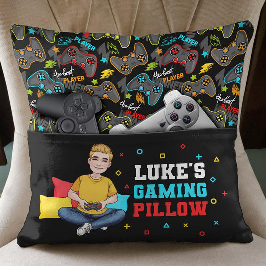 Mein Gaming-Kissen – Personalisiertes Videospiel-Taschenkissen
