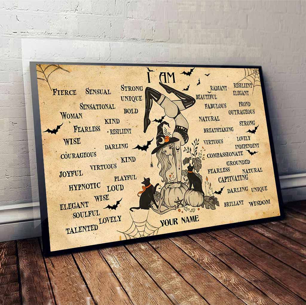 Ich bin eine Hexe – Personalisiertes Poster