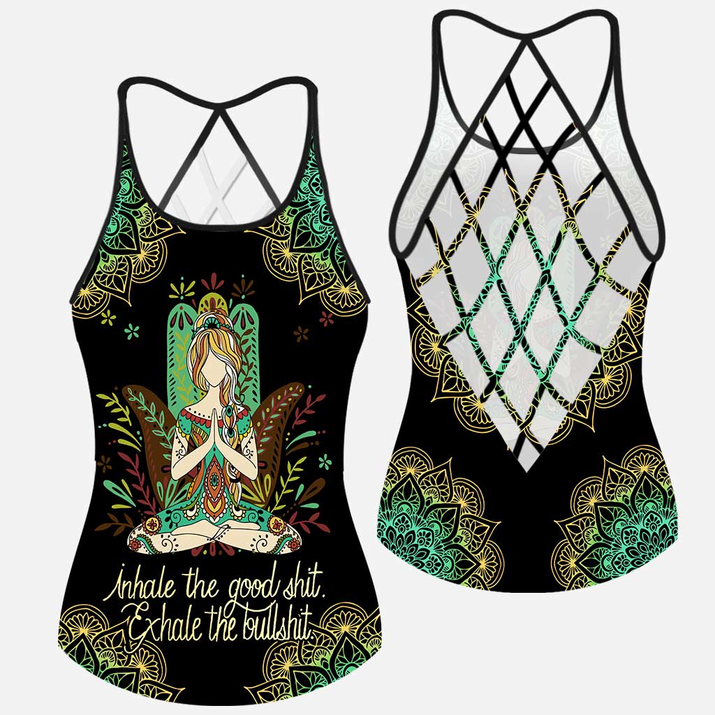 Love Yoga - Yoga Cross Tank Top