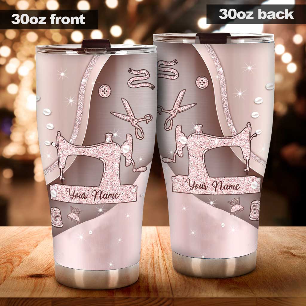 Nähbegeisterung – Personalisierter Nähbecher