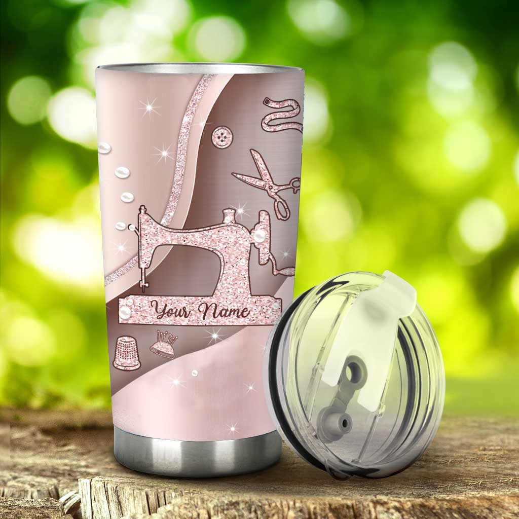 Nähbegeisterung – Personalisierter Nähbecher