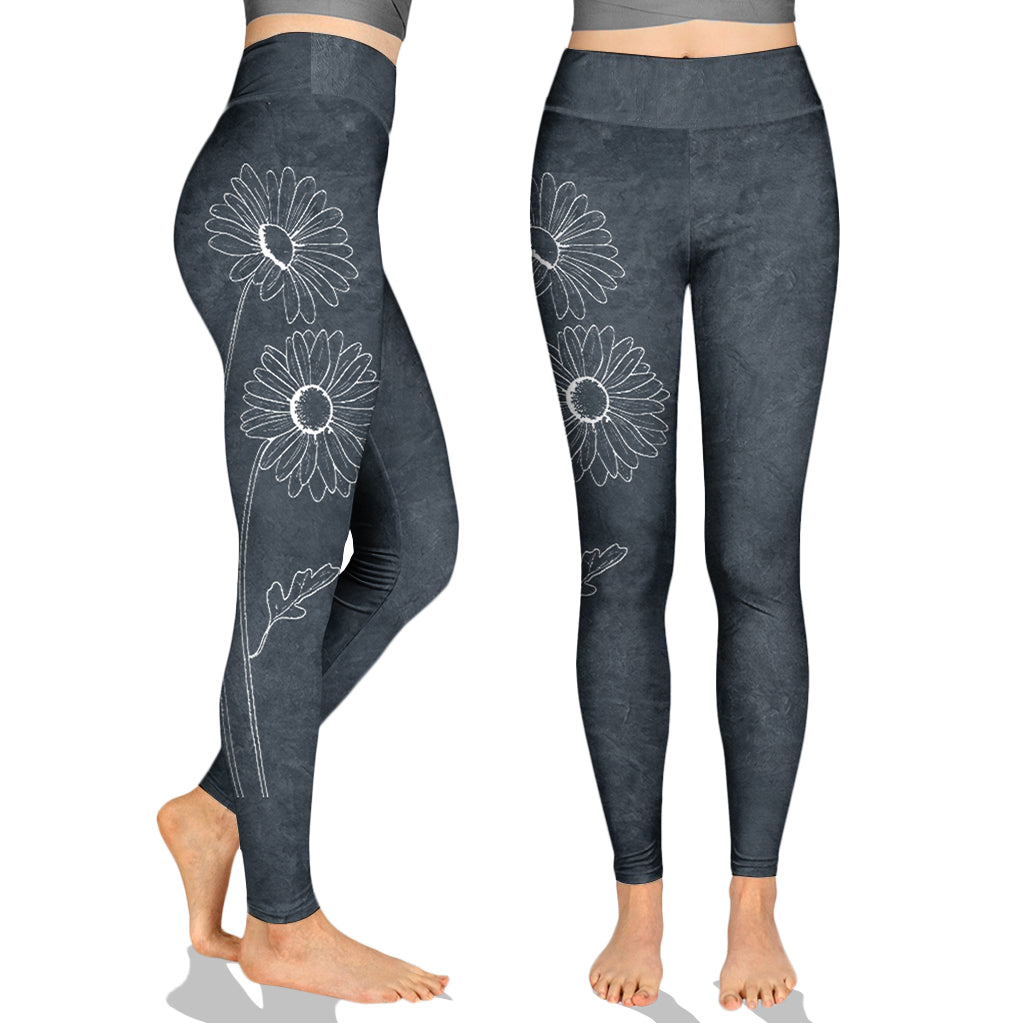 Beste Mama, Oma, Geburtsblume – Personalisierter Muttertags-Hoodie und Leggings für Mütter