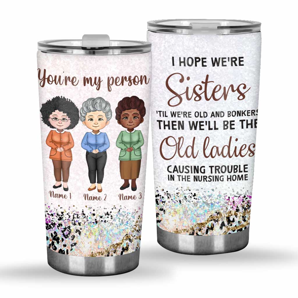 Besties - Personalized Bestie Tumbler