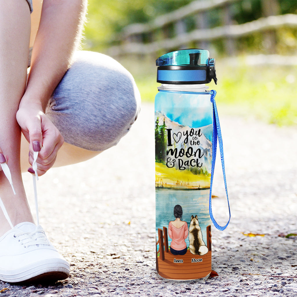 Hundemama – Personalisierte Trinkflasche mit Hunde-Tracker