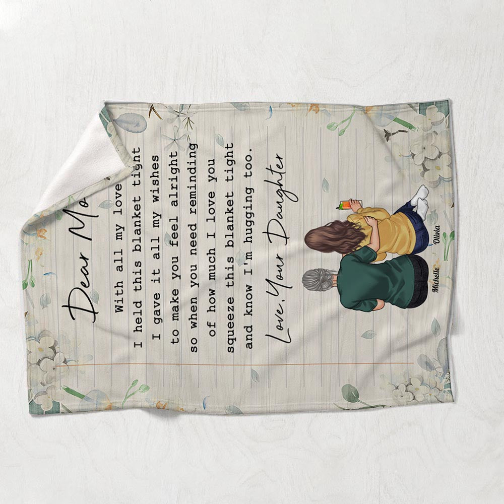 Liebe Mama – Personalisierte Muttertagsdecke