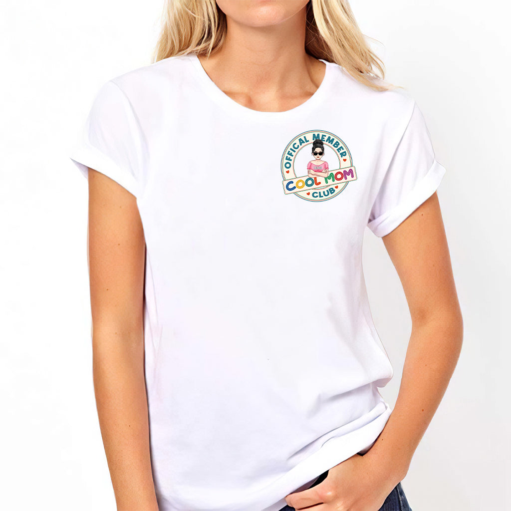 Cool Mom Club – Personalisiertes Muttertags-T-Shirt und Hoodie