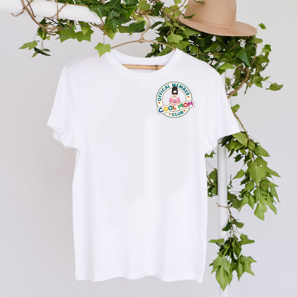 Cool Mom Club – Personalisiertes Muttertags-T-Shirt und Hoodie