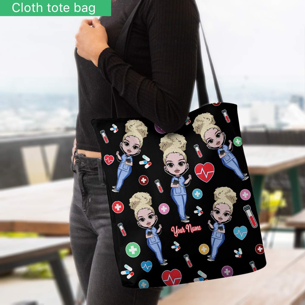 Nurse Life – Personalisierte Tragetasche für Krankenschwestern