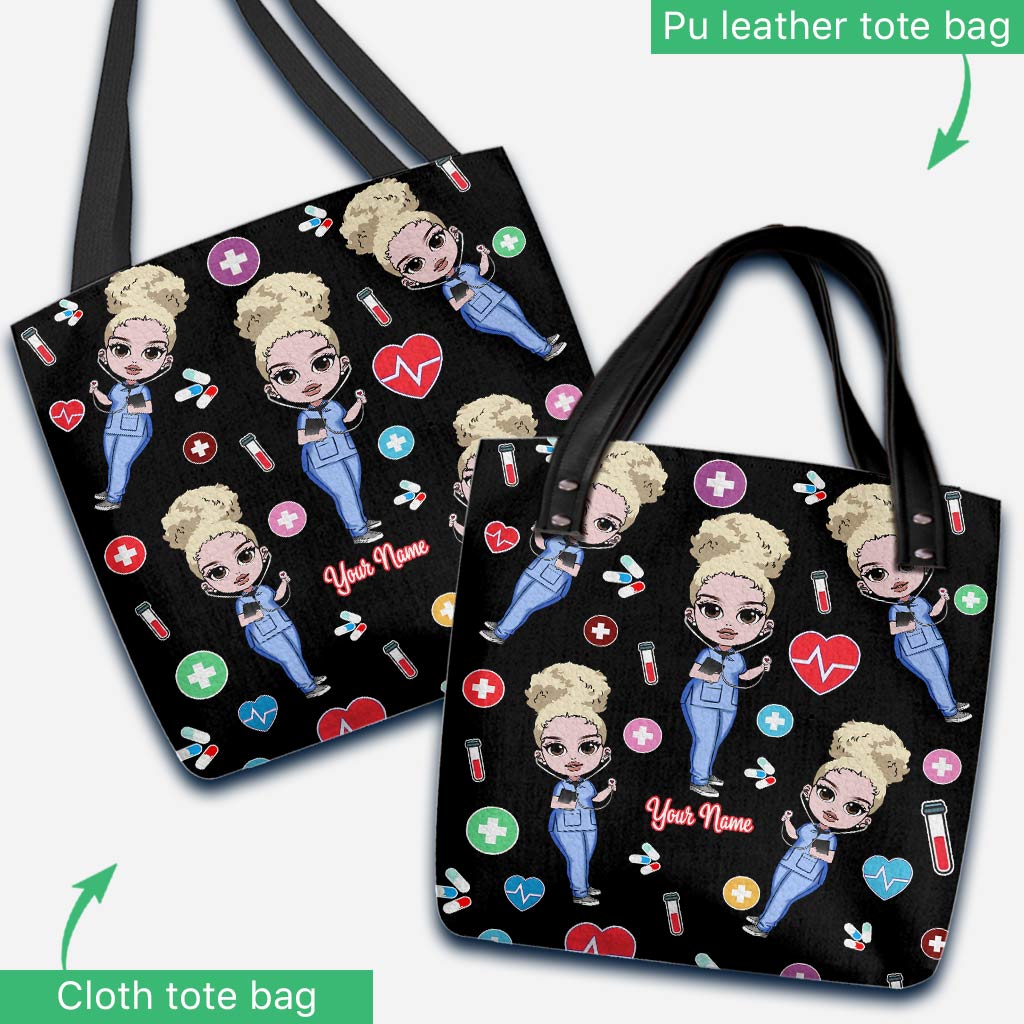 Nurse Life – Personalisierte Tragetasche für Krankenschwestern