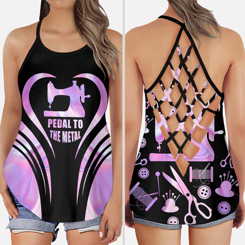 Love Sewing Cross Tank Top