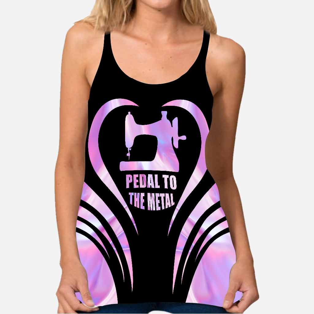 Love Sewing Cross Tank Top