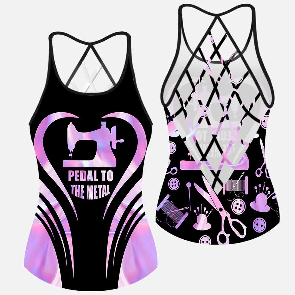 Love Sewing Cross Tank Top