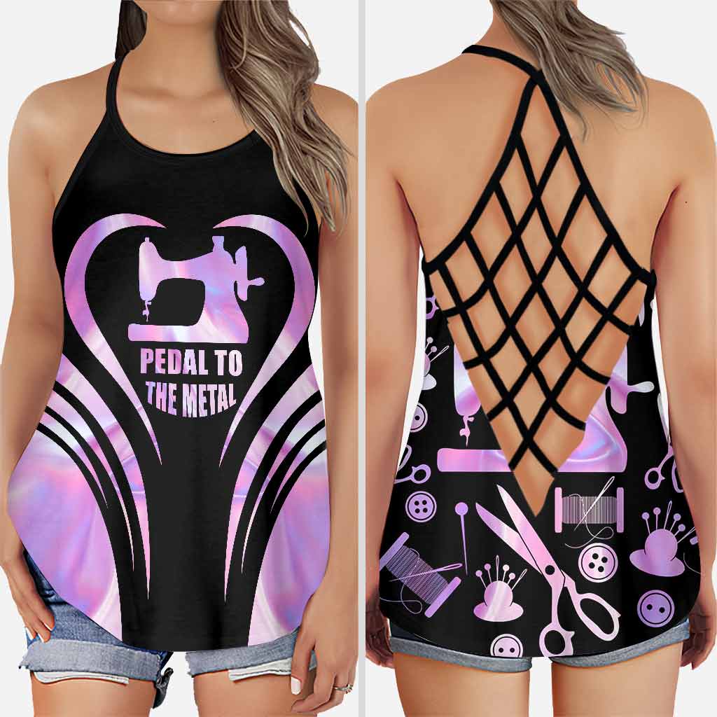 Love Sewing Cross Tank Top