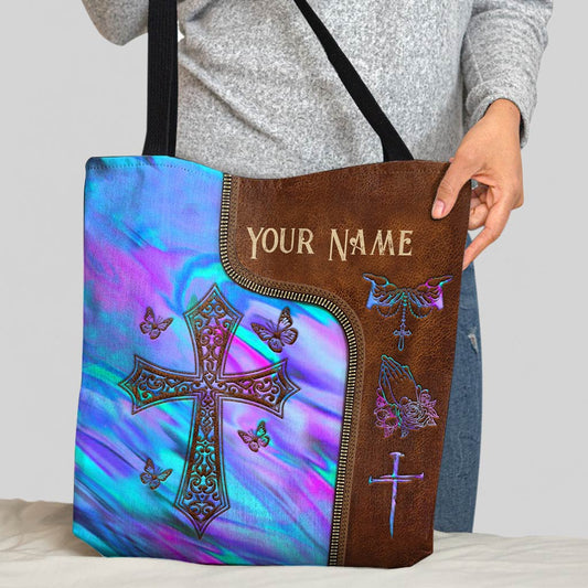 Eine Nation unter Gott – Jesus, christliche, personalisierte Tragetasche