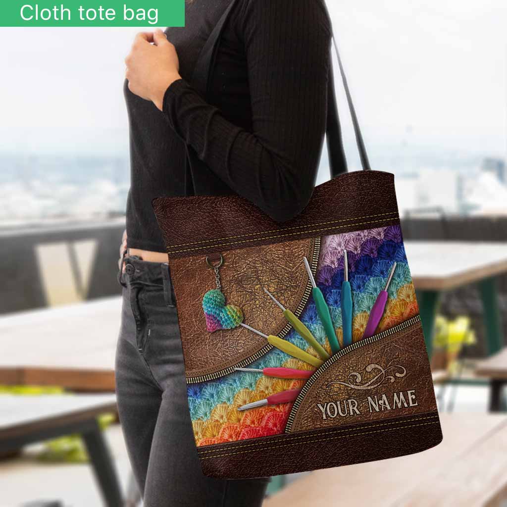 Gehäkelte personalisierte Tragetasche