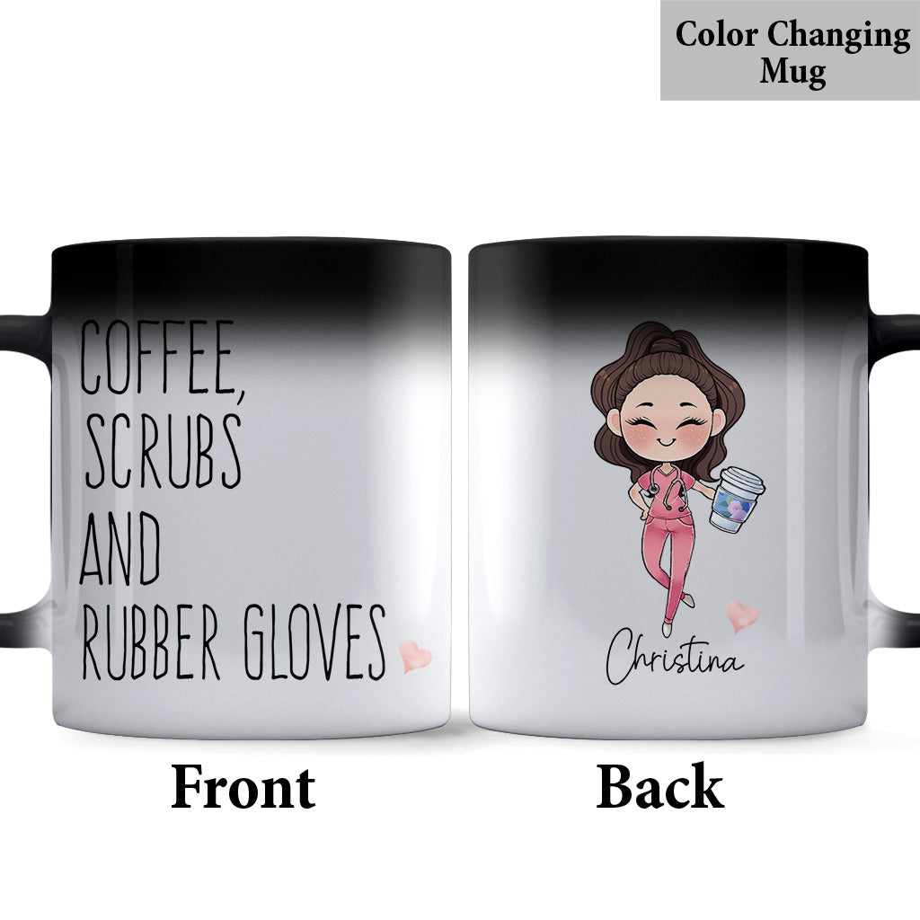 Krankenschwesterleben – Personalisierte Krankenschwester-Tasse