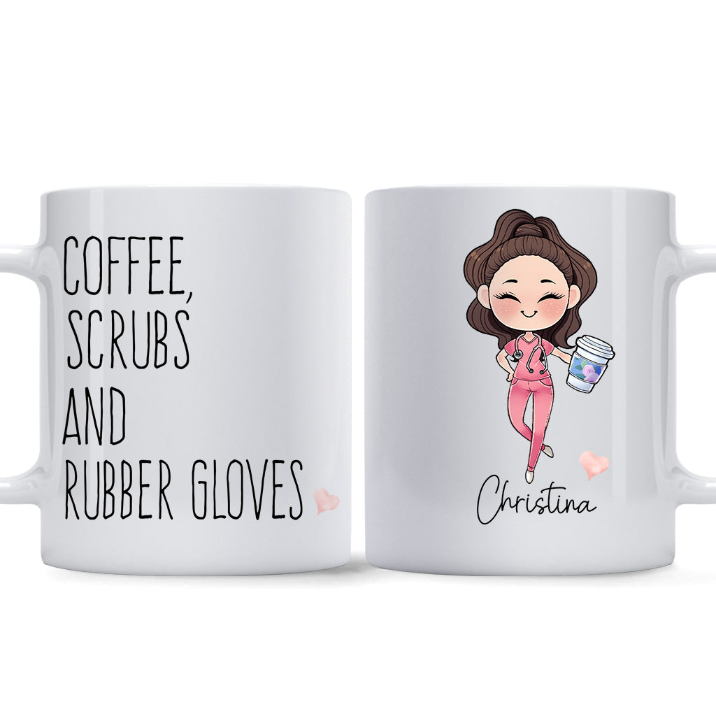 Krankenschwesterleben – Personalisierte Krankenschwester-Tasse