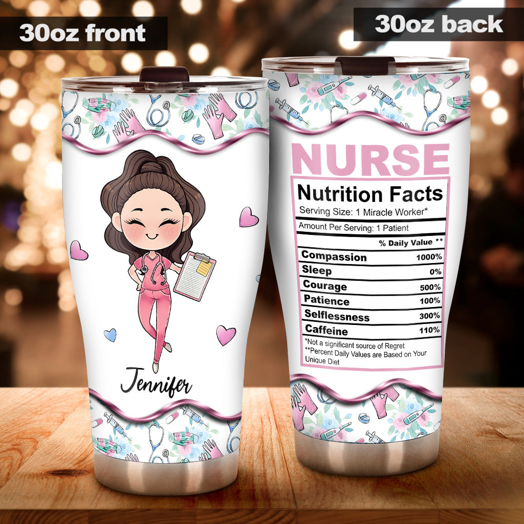 Nurse Life – Personalisierter Krankenschwester-Trinkbecher