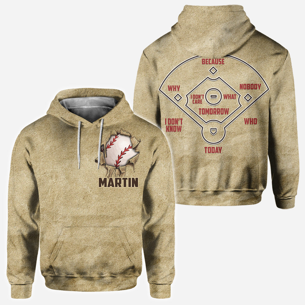 Baseball-Liebe – Personalisiertes Baseball-Shirt