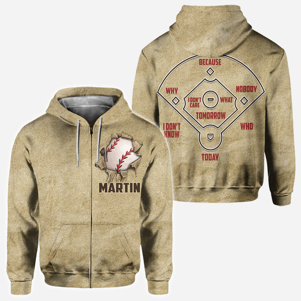 Baseball-Liebe – Personalisiertes Baseball-Shirt