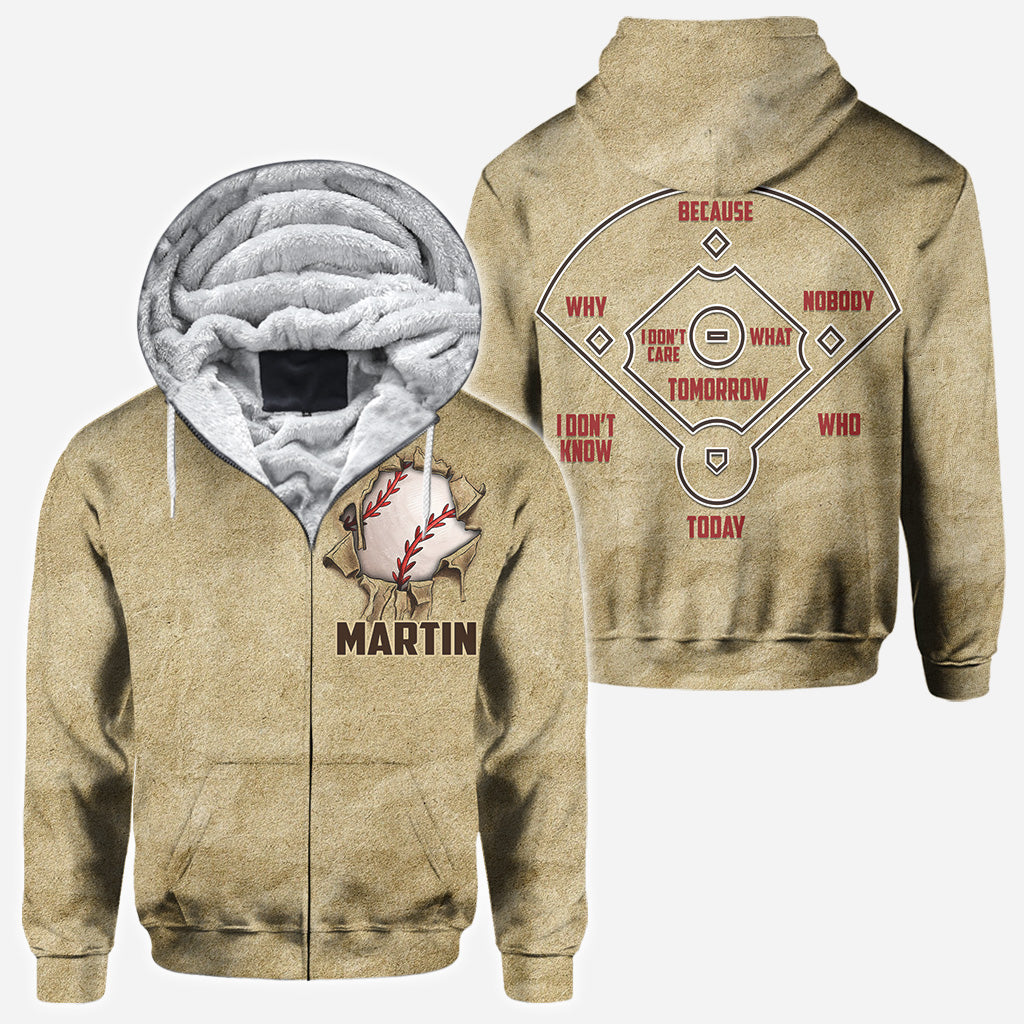 Baseball-Liebe – Personalisiertes Baseball-Shirt