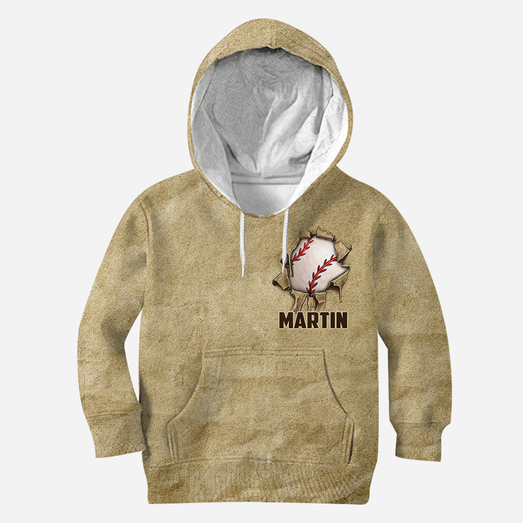 Baseball-Liebe – Personalisiertes Baseball-Shirt