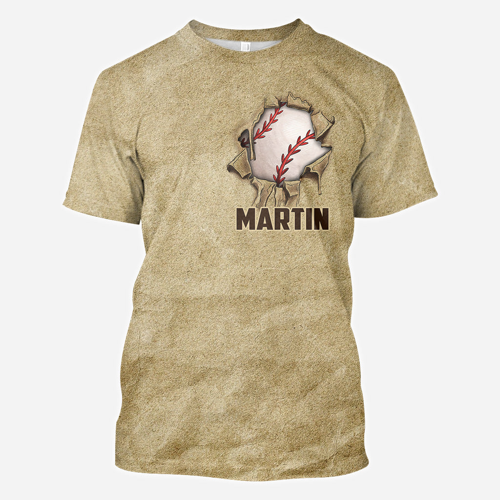 Baseball-Liebe – Personalisiertes Baseball-Shirt