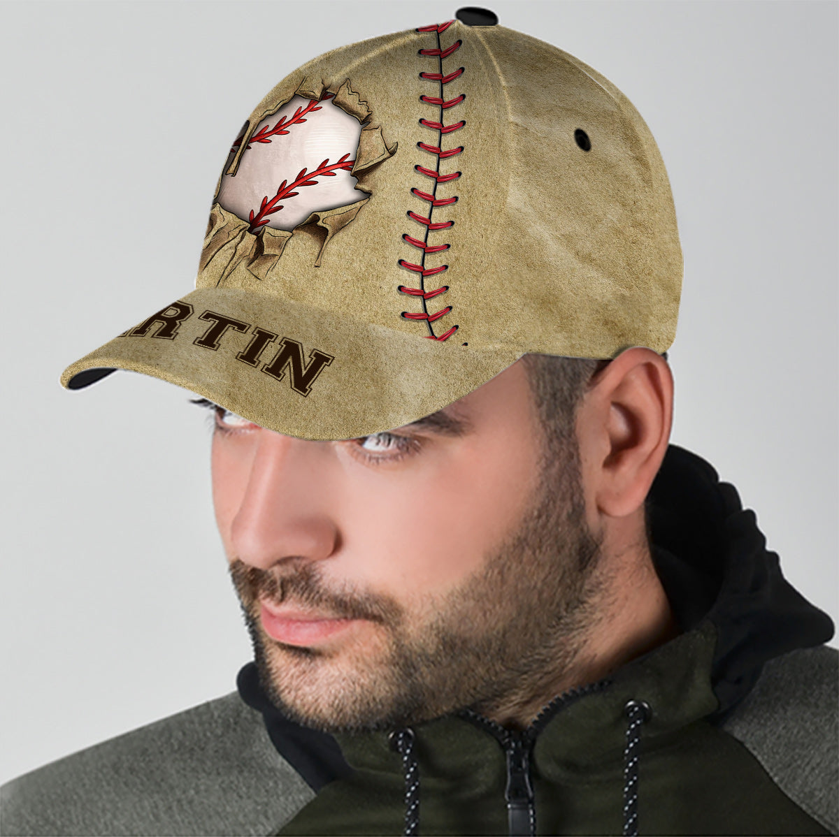 Baseball lieben – Personalisierte klassische Baseballkappe