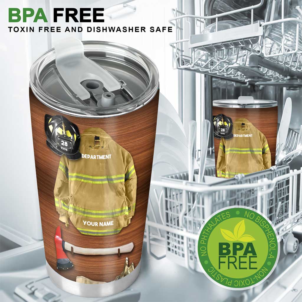 Feuerwehrmann - Personalisierter Trinkbecher